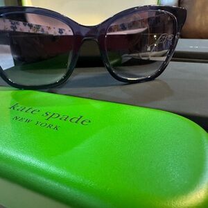 kate spade Purple Gradient Cat-Eye Sunglasses